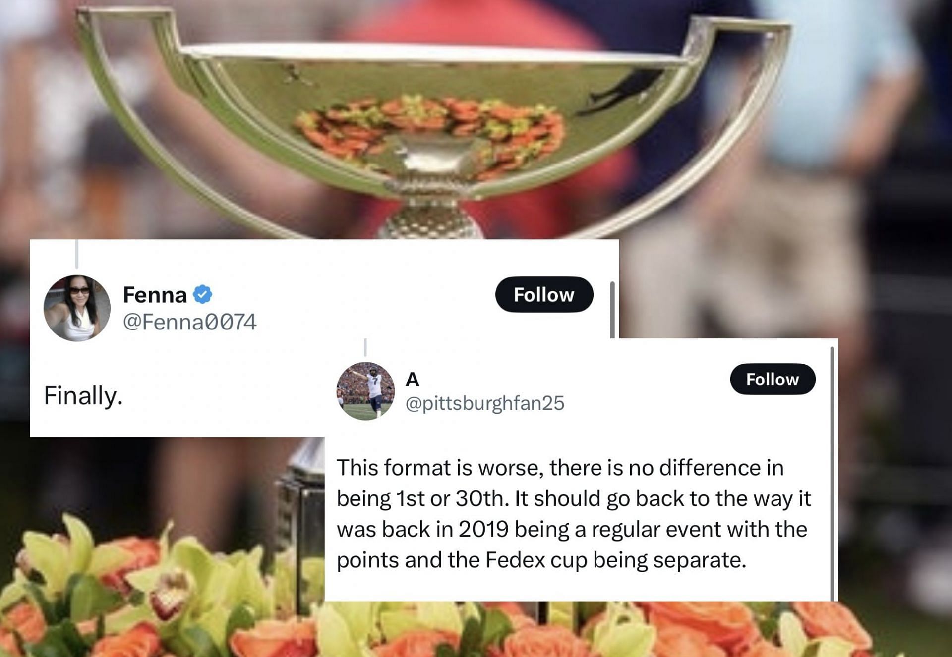 Fans react to change in 2025 Tour Championship format