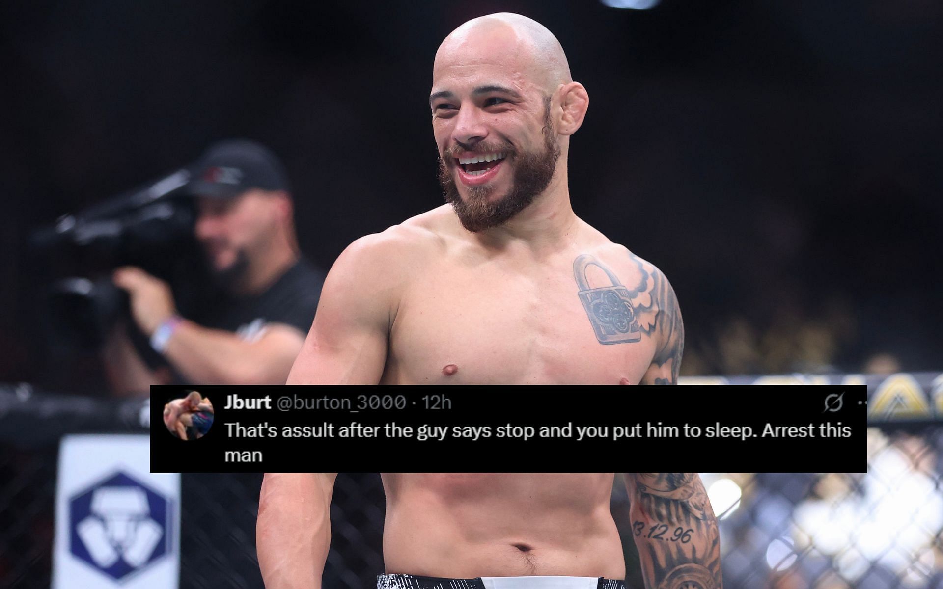 Fans react to the video of Jean Silva choking out a fan.  [Image courtesy: Getty]