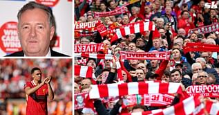 “Give your heads a wobble, you graceless clowns” - Piers Morgan blasts Liverpool fans in fiery response to Alexander-Arnold getting booed