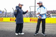 Yuki Tsunoda and Isack Hadjar at the F1 Grand Prix Of Japan - Source: Getty