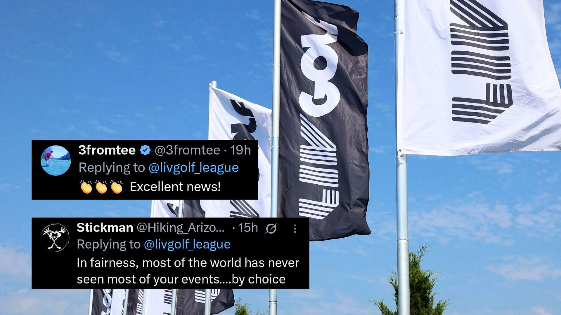LIV Golf leaves fans divided / source: Getty Images