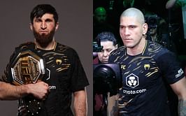 Magomed Ankalaev's manager gets 100% real about Alex Pereira's alleged X account hack: "They call him 'Hackalaev' now"