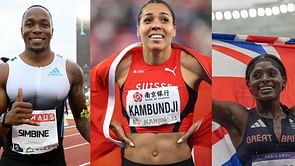 Akani Simbine, Daryll Neita and other athletes react to Mujinga Kambundji's major life update