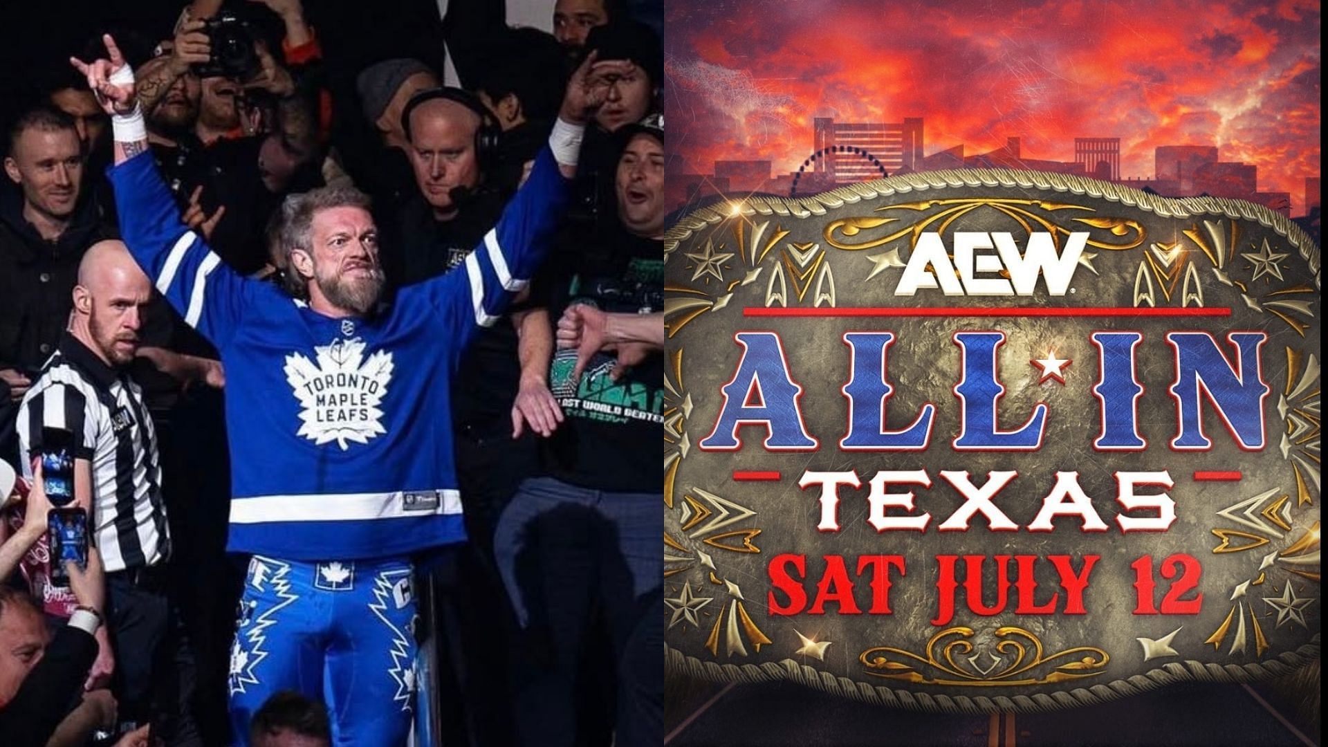 Former TNT Champion Rated R Superstar Cope (Images via Cope and AEW