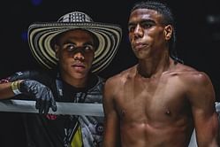 “Show my love towards him” - Johan Estupinan in full support of his twin Jordan in victory over Ali Saldoev in Bangkok