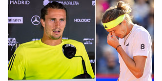 After 'throwing up 37 times,' Alexander Zverev reveals how he truly feels about shock Hamburg Open loss