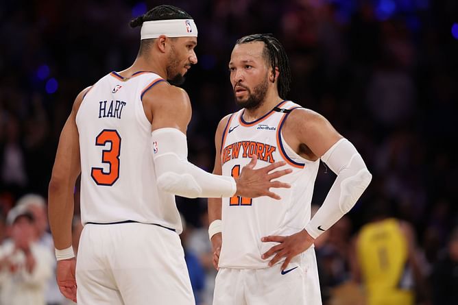 "Getting donated to a third world country": NBA fans sound off as Knicks prematurely printing Game 7 hats despite trailing 3-2 to Pacers