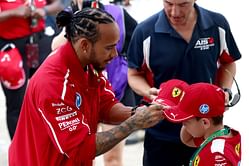 WATCH: Sir Lewis Hamilton spotted in Maranello meeting fans ahead of Imola GP