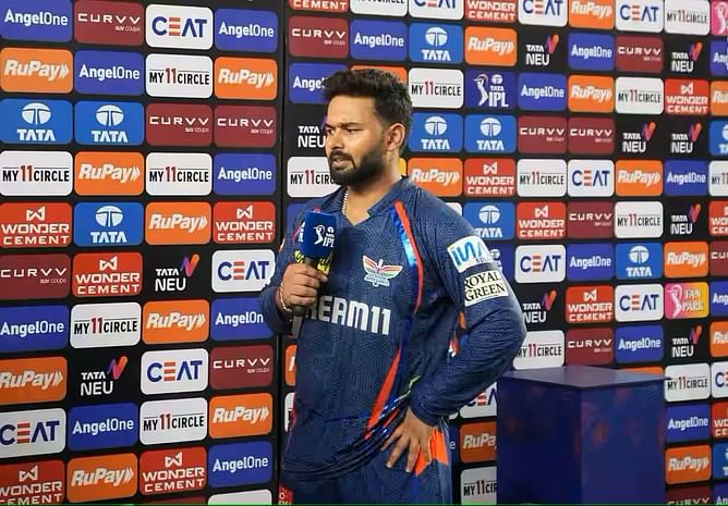 IPL 2025 : ऋषभ पंत ने LSG के प्लेऑफ में क्वालीफाई नहीं कर पाने को लेकर दी बड़ी प्रतिक्रिया, खास चीज का किया जिक्र