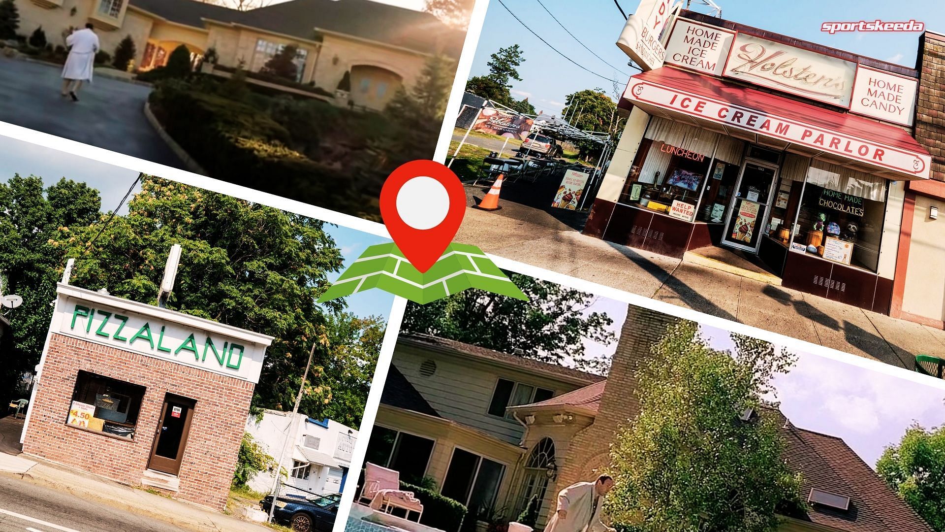 Locations from the show
