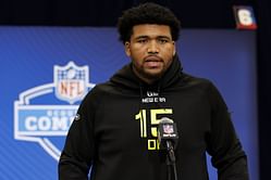 Steelers rookie Derrick Harmon sends 4-word message to late mother Tiffany Saine on her funeral day