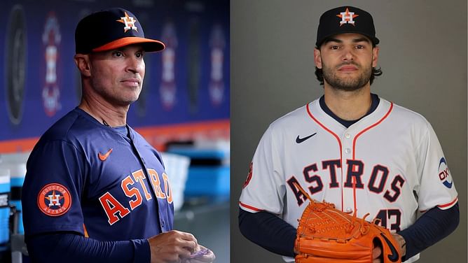 Astros manager Joe Espada makes feelings known on Lance McCullers Jr. before first MLB start since 2022