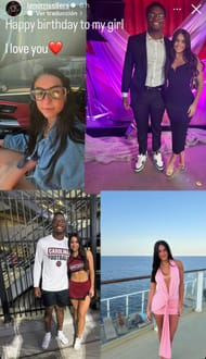 LaNorris Sellers shared a heartfelt message to his girlfriend on her birthday. - Source: Instagram/@lanorrisellers