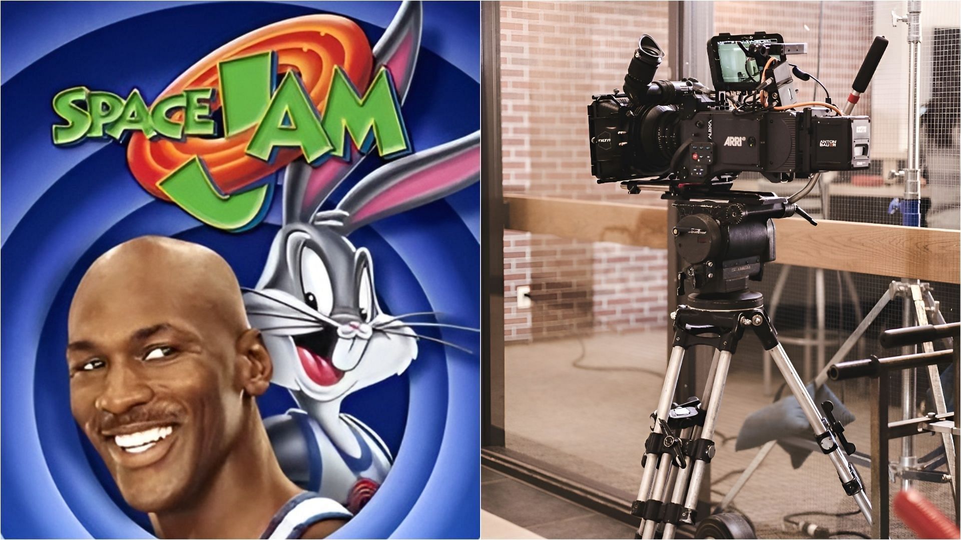 Michael Alaimo was featured in the 1996 film Space Jam (Images via Movies Anywhere and Hunter Moranville/Unsplash)