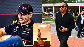 Damon Hill reacts as Max Verstappen shares reasoning behind missing the Lewis Hamilton produced "F1" movie