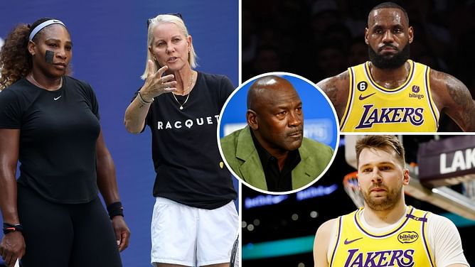 Serena Williams' ex-coach Rennae Stubbs trolls LeBron James, Luka Doncic-led Lakers after NBA Playoffs elimination with Michael Jordan banter