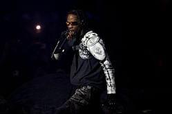 "IF BARCA WINS HE GONNA DROP JACKBOYS 2": X erupts as Travis Scott features in Barcelona's jersey for upcoming Clasico against Real Madrid