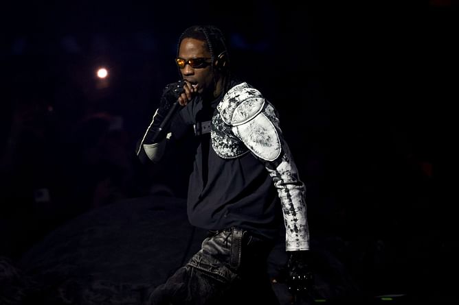 "IF BARCA WINS HE GONNA DROP JACKBOYS 2": X erupts as Travis Scott features in Barcelona's jersey for upcoming Clasico against Real Madrid