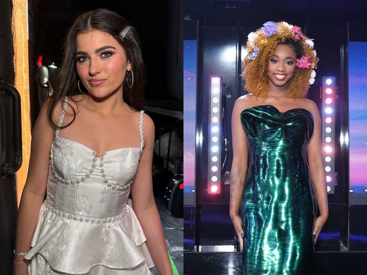 Mattie and Gabby from American Idol season 23 (Image via Instagram/@mattiepruittofficial, @gabbysamonemusic)