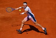 Ruud in action at the Internazionali BNL D'Italia 2025 - Day Six - Source: Getty