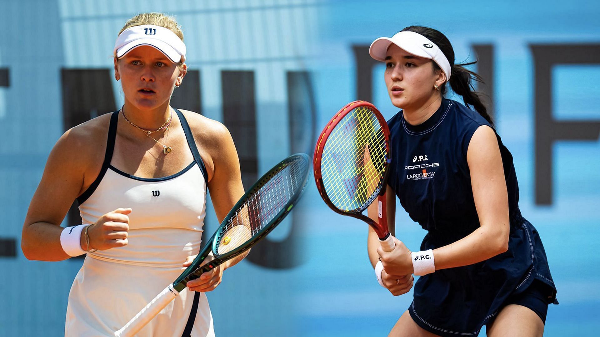 Peyton Stearns vs Eva Lys is one of the first-round matches at the French Open 2025. (Photos: Getty)