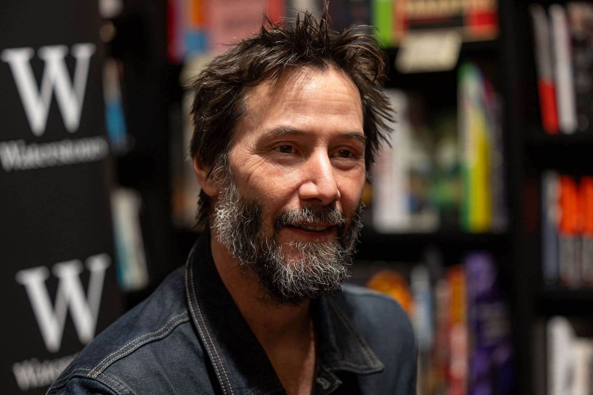 Keanu Reeves Signs Copies Of His Novel &quot;The Book of Elsewhere&quot; - Source: Getty