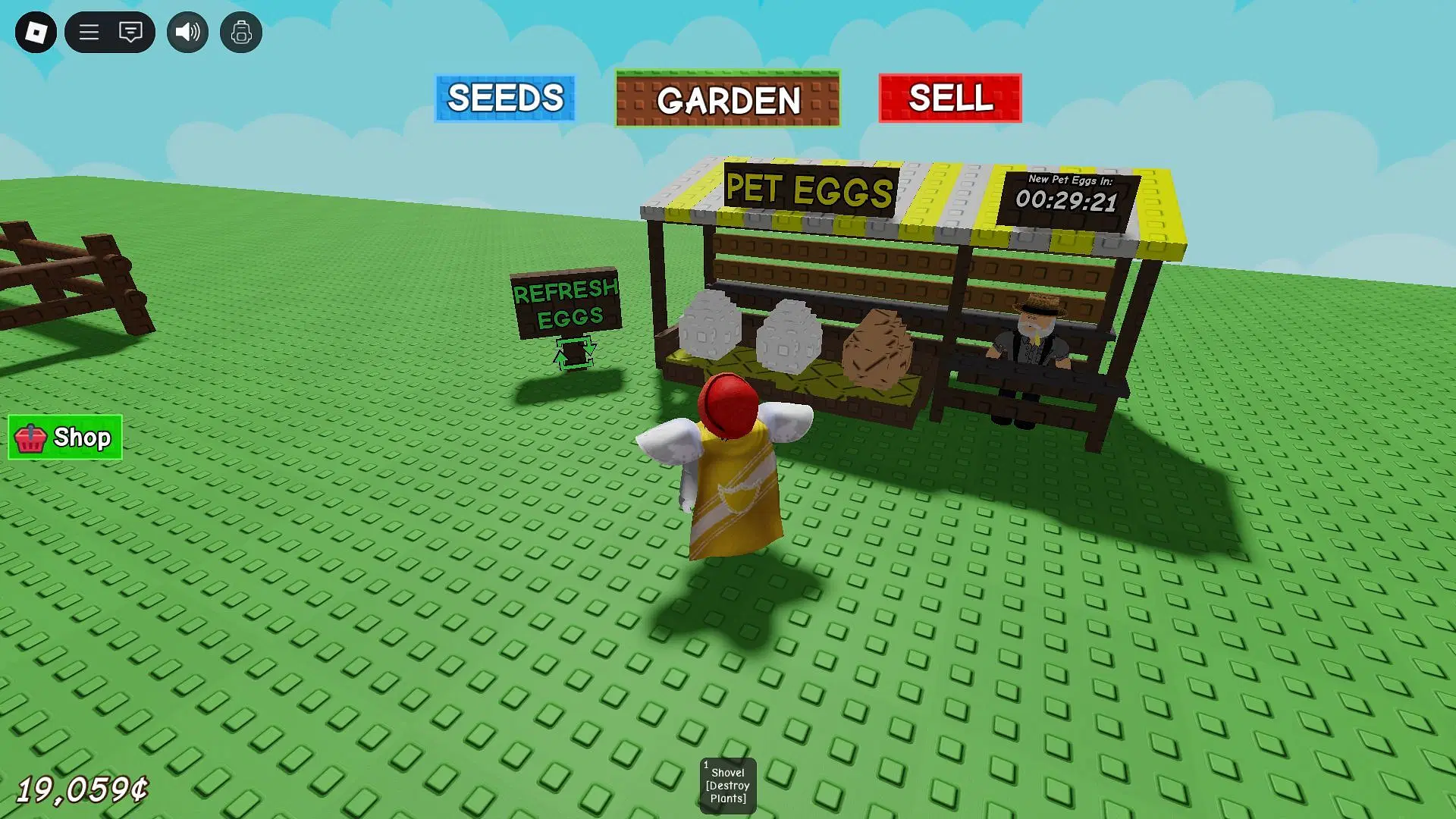 Pet egg store (image via robox)