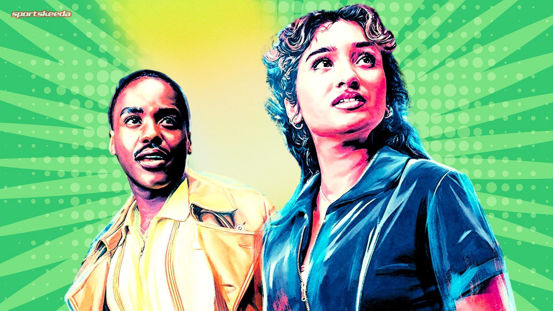 An image of the Doctor and Belinda from Doctor Who season 2 (Custom cover edited by Sportskeeda, Original Image [Disney+])