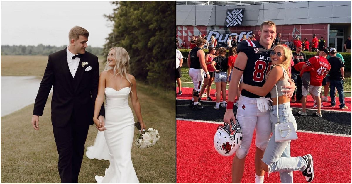 Brady Hunt and his wife (credits: Hunt