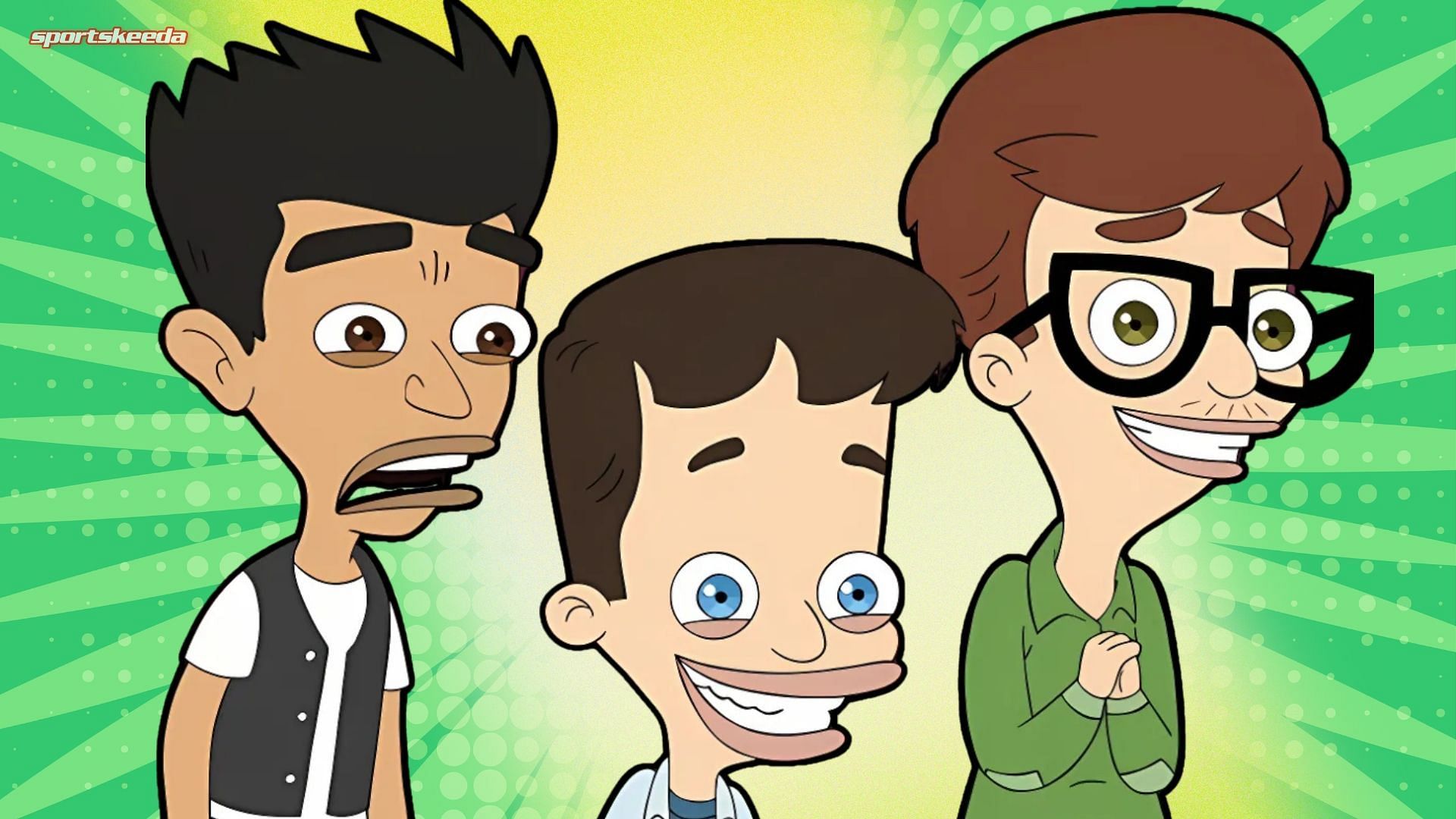 Nick, Andrew, and Jay bring their signature chaos, confusion, and comedy one last time in Big Mouth season 8. (Image via Netflix)