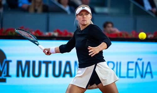 Peyton Stearns at the Mutua Madrid Open - Day Eight - Source: Getty