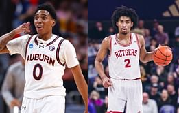 "You one of them ones": Rutgers star Dylan Harper supports Auburn's Tahaad Pettiford at the 2025 NBA combine