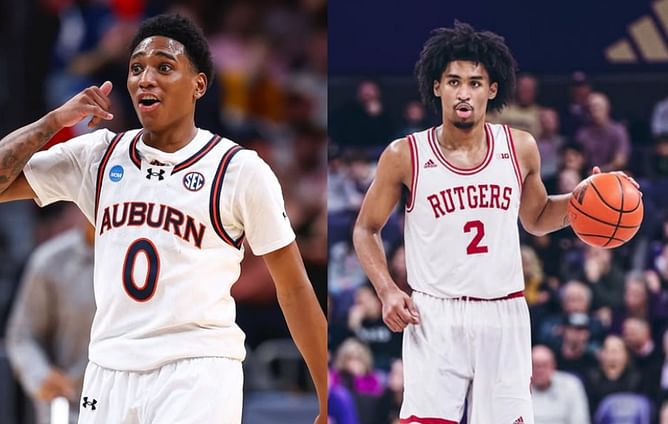 "You one of them ones": Rutgers star Dylan Harper supports Auburn's Tahaad Pettiford at the 2025 NBA combine