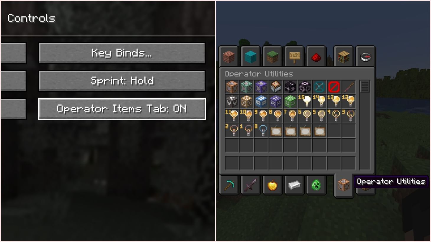 How to get secret blocks in Minecraft