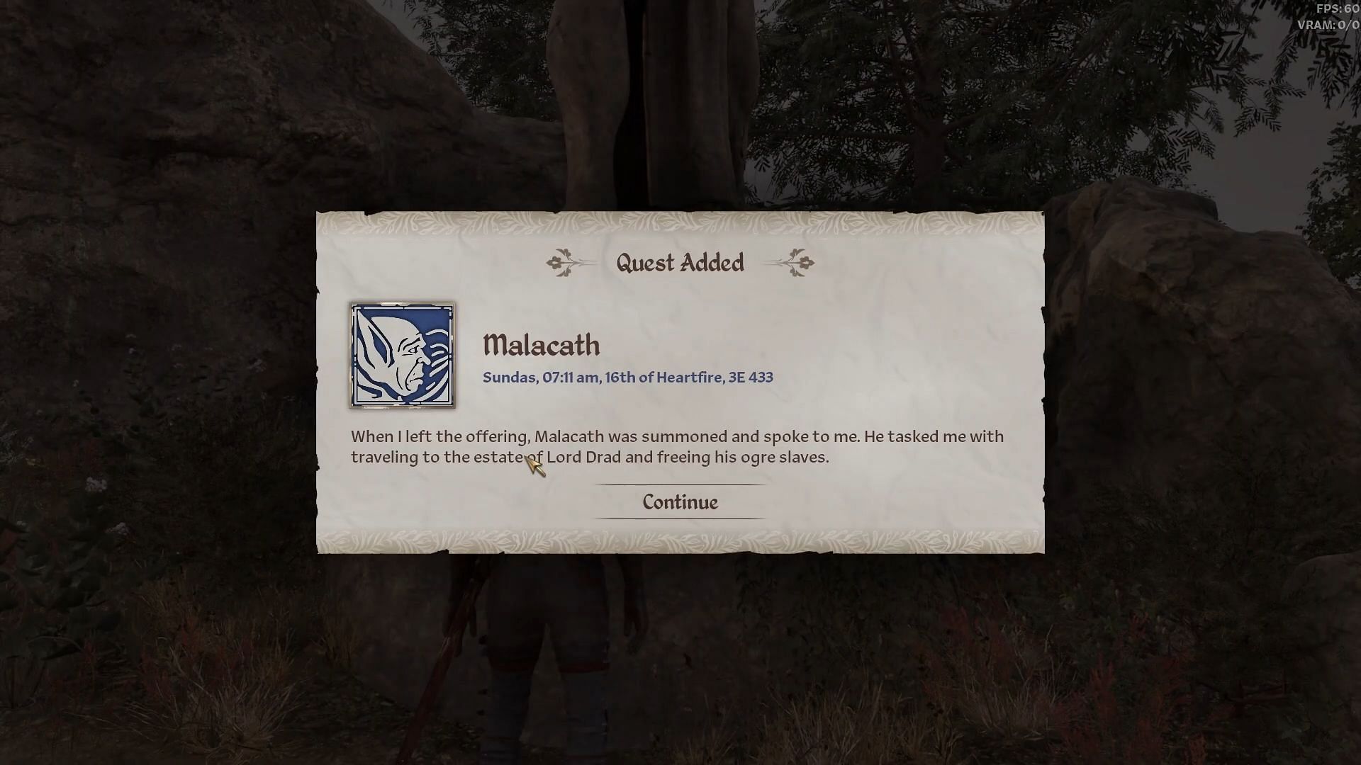 A guide to complete Malacath quest in Oblivion Remastered (Image via Bethesda Softworks)