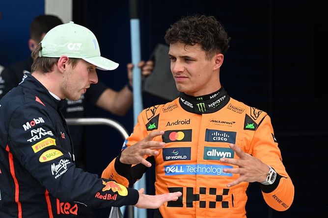 Lando Norris on his incident with Max Verstappen: “If I don’t go for it, people complain; if I go for it, people complain”
