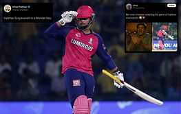 "Rewriting the history books with every innings" - Social media reacts to Vaibhav Suryavanshi's stunning fifty in CSK vs RR IPL 2025 match