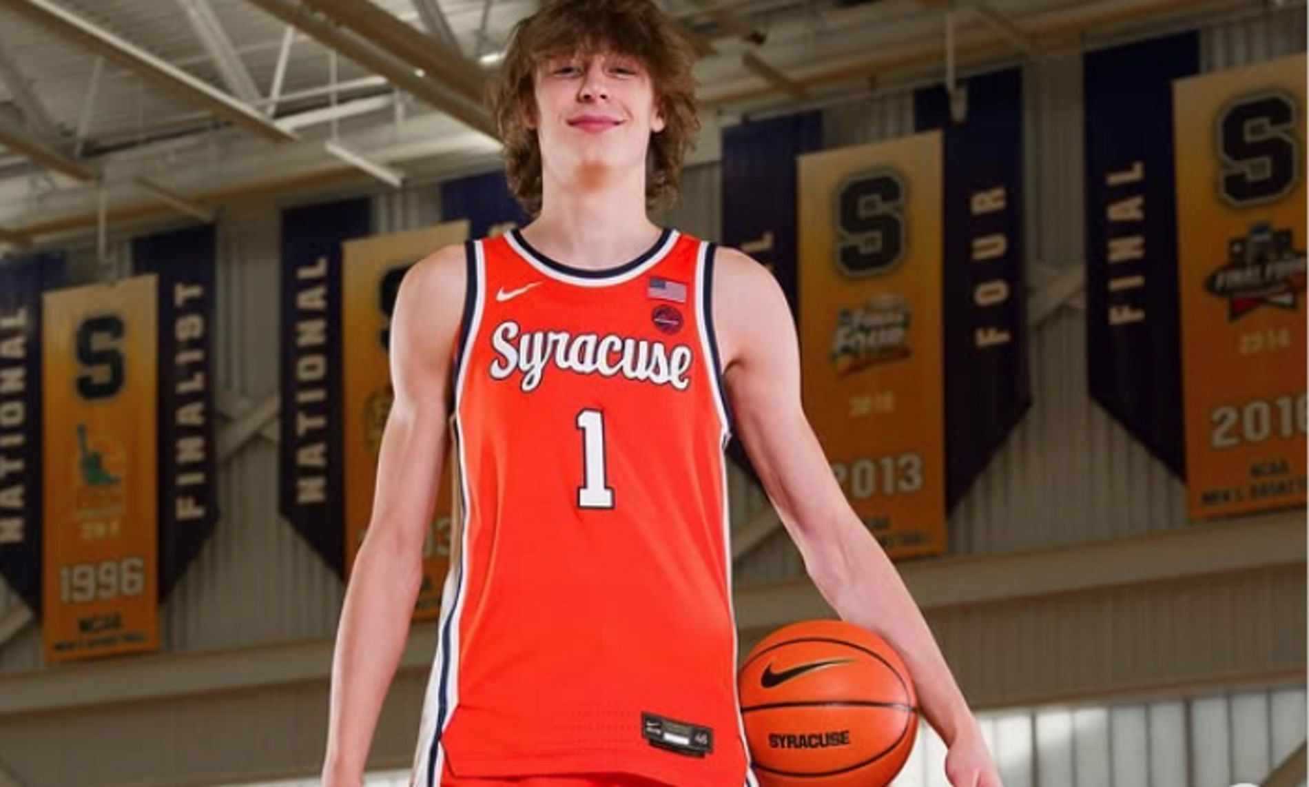 Vaughn Karvala during Syracuse visit (source: IG/ vaughn.karvala)