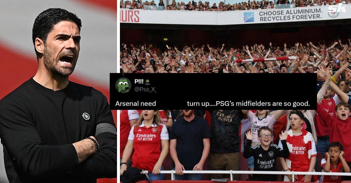 Arsenal fans react as Thomas Partey included in starting XI to face PSG in UCL semi-final second leg