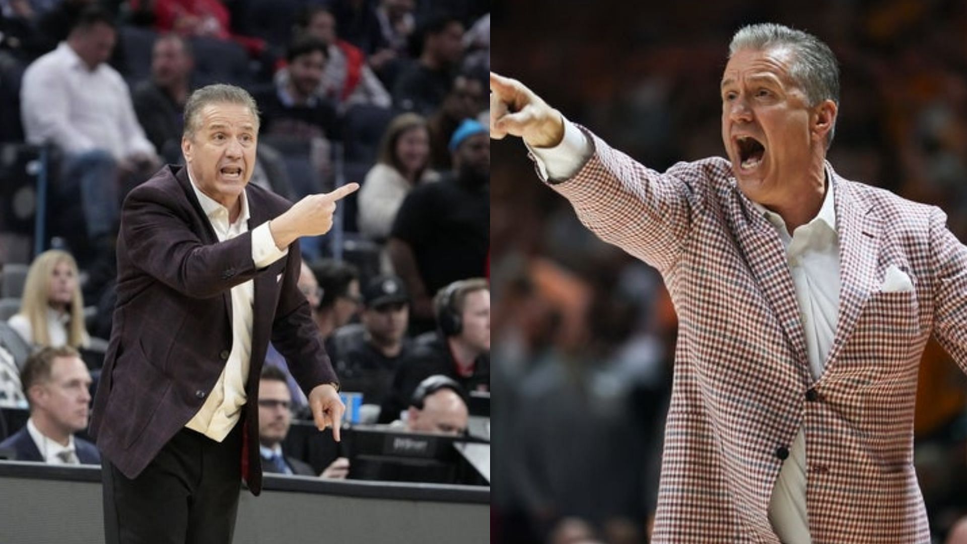 Arkansas Razorbacks coach John Calipari 