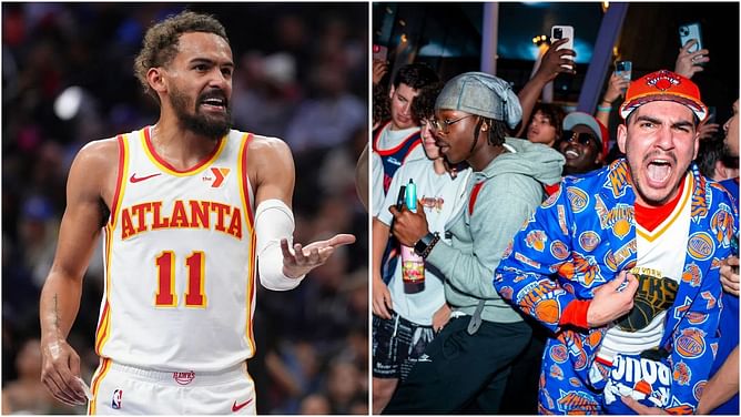 Trae Young reignites New York beef with wild jab at Knicks fanbase: "Hot take but not"