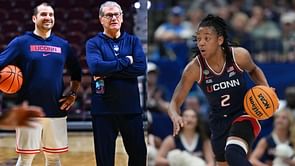 UConn’s KK Arnold drops 2-word reaction as Geno Auriemma’s assistant coach leaves the Huskies