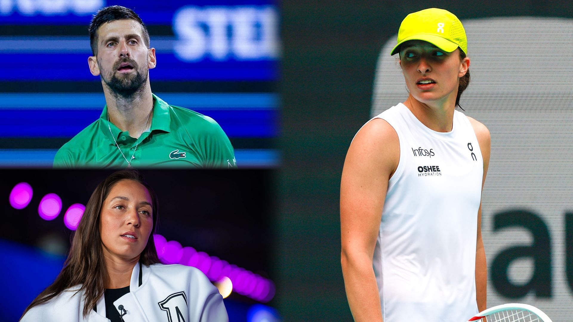 Iga Swiatek refuses to follow Novak Djokovic and Jessica Pegula example of playing lower-level tournament (Source - GETTY)