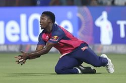 Kwena Maphaka pulls off another excellent catch to end Ayush Mhatre's onslaught in CSK vs RR IPL 2025 match [Watch]