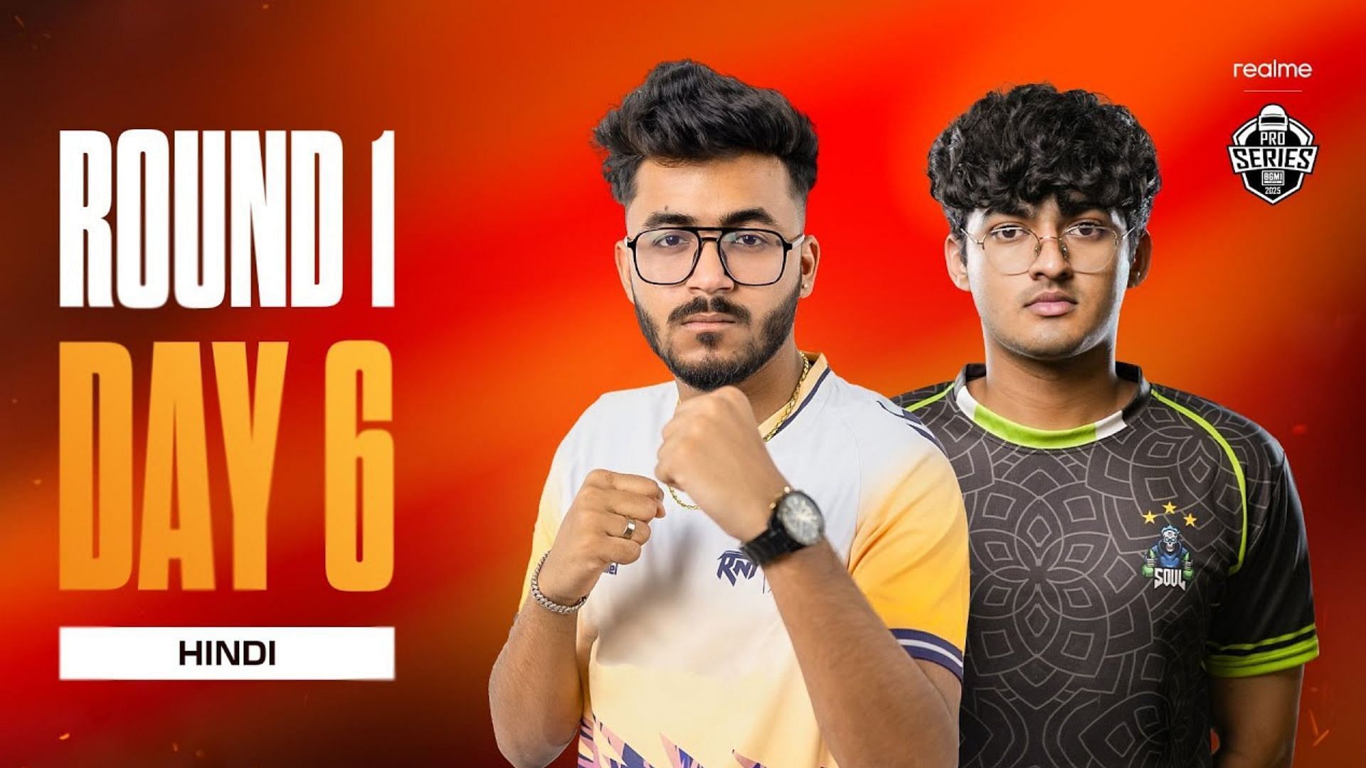 Day 6 of BMPS Round 1  features Groups E and F (Image via YouTube/Krafton India Esports)