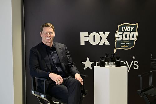 Josef Newgarden Visits Macy's Herald Square With FOX Sports... - Source: Getty
