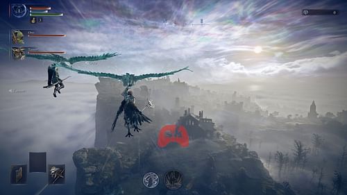 Start taking down enemies after landing (Image via Sportskeeda Gaming // FromSoftware)