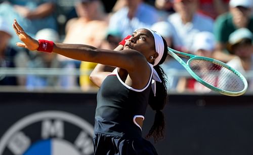 Coco Gauff at the Internazionali BNL D'Italia 2025 - Day Eight - Source: Getty