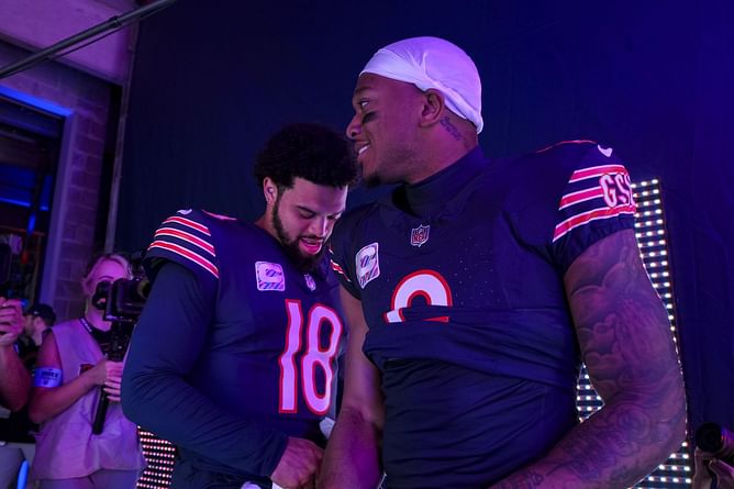 Bears insider drops details on Caleb Williams' chemistry with DJ Moore during OTAs