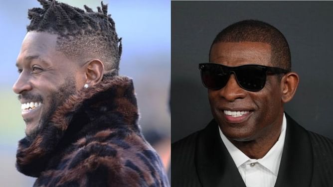 "Thanks for all that hate": Antonio Brown fires back after sparking uproar over Deion Sanders and sons